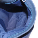 GUCCI GG Canvas Shoulder Bag Nylon Leather Blue Silver 510342 Auth fm5162-21