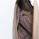 GUCCI Shoulder Bag Leather Beige Gold Auth fm5163-20