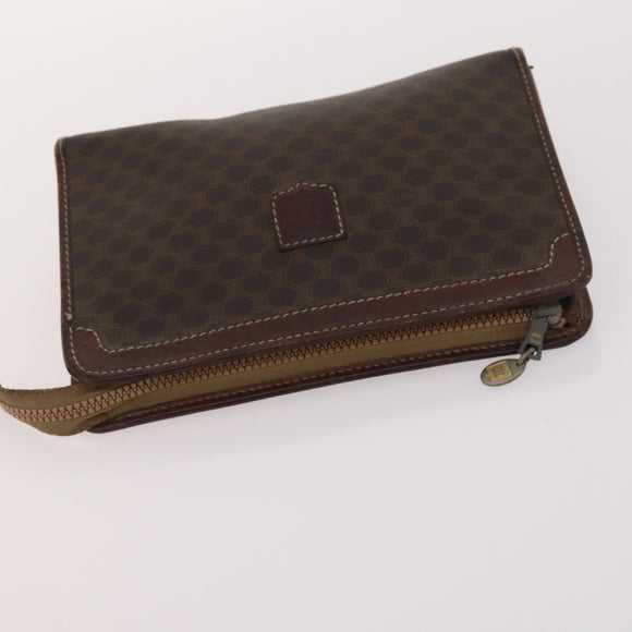 CELINE Macadam Canvas Tasche PVC-Leder 3er Set Braun Beige Auth fm5164