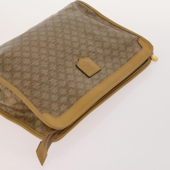 CELINE Macadam Canvas Tasche PVC-Leder 3er Set Braun Beige Auth fm5164