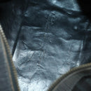 FENDI Zucchino Zucca Bag Nylon Leather PVC Canvas 2 Set Black Brown Auth fm5169-22