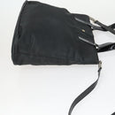 FENDI Zucchino Zucca Bag Nylon Leather PVC Canvas 2 Set Black Brown Auth fm5169-4