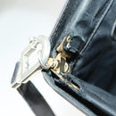 FENDI Zucchino Zucca Bag Nylon Leather PVC Canvas 2 Set Black Brown Auth fm5169-7