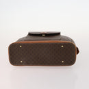 CELINE Macadam Canvas Bag PVC Leather 3 Set Brown Beige Navy Auth fm5170-8