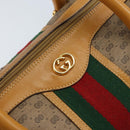 GUCCI Micro GG Supreme Web Sherry Line Bag PVC 2way 002 115 0165 Auth fm5175-18