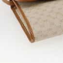 GUCCI Micro GG Supreme Bag PVC Light Beige Gold 004 106 0146 Auth fm5178-14