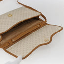 GUCCI Micro GG Supreme Bag PVC Light Beige Gold 004 106 0146 Auth fm5178-10