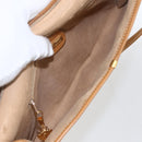 GUCCI Micro GG Supreme Bag PVC Light Beige Gold 004 106 0146 Auth fm5178-11
