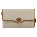 GUCCI Micro GG Supreme Bag PVC Light Beige Gold 004 106 0146 Auth fm5178-13
