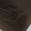 GUCCI Sherry Line Boston Bag Nylon Braun Silber 012 8657 Auth fm5186-13