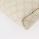 GUCCI GG Supreme Shoulder Bag PVC Ivory Gold 223666 Auth fm5187-11