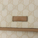 GUCCI GG Supreme Shoulder Bag PVC Ivory Gold 223666 Auth fm5187-15