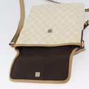 GUCCI GG Supreme Shoulder Bag PVC Ivory Gold 223666 Auth fm5187-16