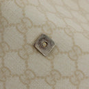 GUCCI GG Supreme Shoulder Bag PVC Ivory Gold 223666 Auth fm5187-17