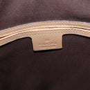 GUCCI GG Supreme Shoulder Bag PVC Ivory Gold 223666 Auth fm5187-18