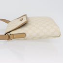 GUCCI GG Supreme Shoulder Bag PVC Ivory Gold 223666 Auth fm5187-5