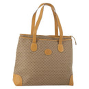 GUCCI GG Supreme Tote Bag PVC Beige Gold 002 123 0172 Auth fm5188-1