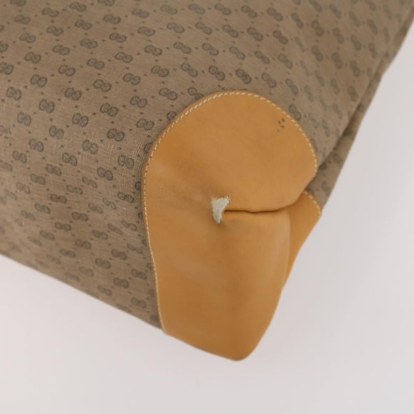 GUCCI GG Supreme Tote Bag PVC Beige Gold 002 123 0172 Auth fm5188