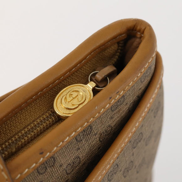 GUCCI GG Supreme Tote Bag PVC Beige Gold 002 123 0172 Auth fm5188