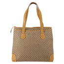 GUCCI GG Supreme Tote Bag PVC Beige Gold 002 123 0172 Auth fm5188-2