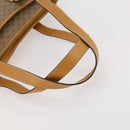 GUCCI GG Supreme Tote Bag PVC Beige Gold 002 123 0172 Auth fm5188-7