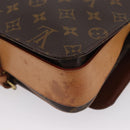 LOUIS VUITTON Monogram Cartouchiere GM Umhängetasche M51252 LV Auth fm5193-17