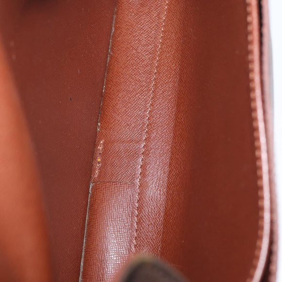LOUIS VUITTON Monogram Cartouchiere GM Umhängetasche M51252 LV Auth fm5193