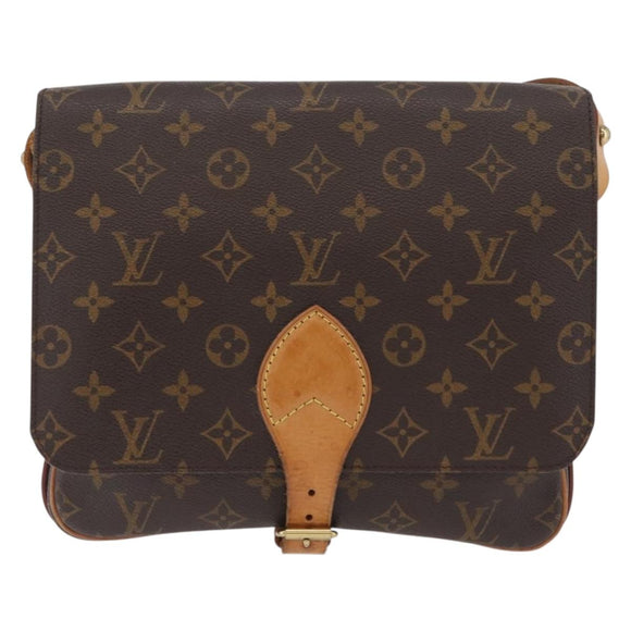 LOUIS VUITTON Monogram Cartouchiere GM Umhängetasche M51252 LV Auth fm5193