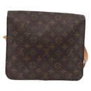 LOUIS VUITTON Monogram Cartouchiere GM Umhängetasche M51252 LV Auth fm5193-2