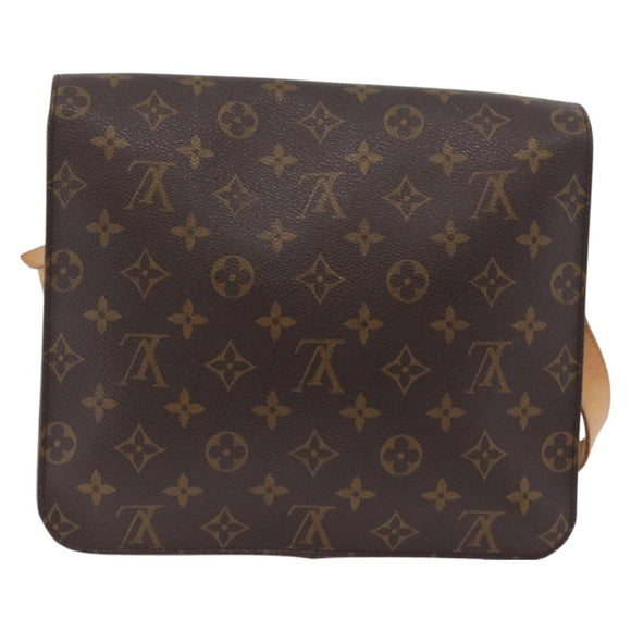 LOUIS VUITTON Monogram Cartouchiere GM Umhängetasche M51252 LV Auth fm5193
