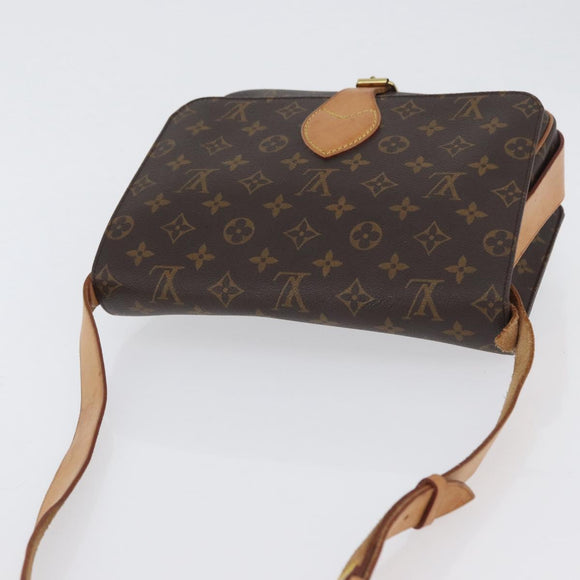 LOUIS VUITTON Monogram Cartouchiere GM Umhängetasche M51252 LV Auth fm5193