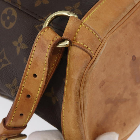 LOUIS VUITTON Monogram Montsouris GM Rucksack M51135 LV Auth fm5194