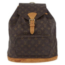 LOUIS VUITTON Monogram Montsouris GM Rucksack M51135 LV Auth fm5194-13