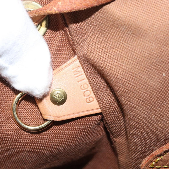 LOUIS VUITTON Monogram Montsouris GM Rucksack M51135 LV Auth fm5194
