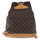 LOUIS VUITTON Monogram Montsouris GM Rucksack M51135 LV Auth fm5194-2