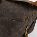LOUIS VUITTON Monogram Saumur 35 Shoulder Bag M42254 LV Auth fm5198-15