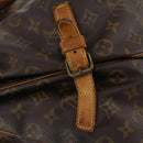 LOUIS VUITTON Monogram Saumur 35 Shoulder Bag M42254 LV Auth fm5198-19