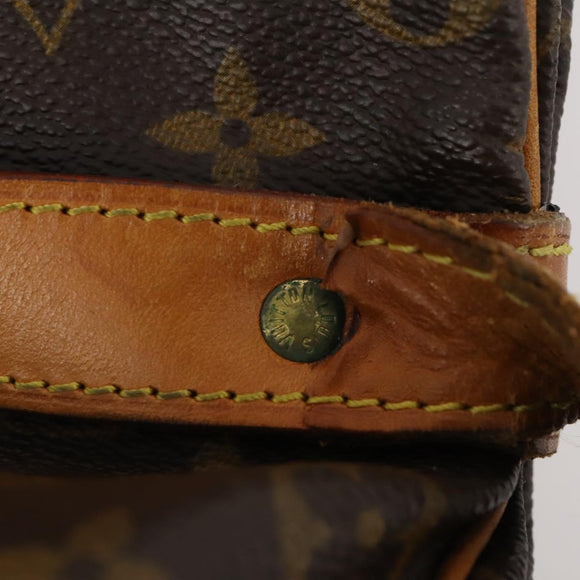 LOUIS VUITTON Monogram Saumur 35 Shoulder Bag M42254 LV Auth fm5198