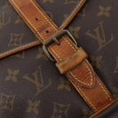 LOUIS VUITTON Monogram Saumur 35 Shoulder Bag M42254 LV Auth fm5198-21