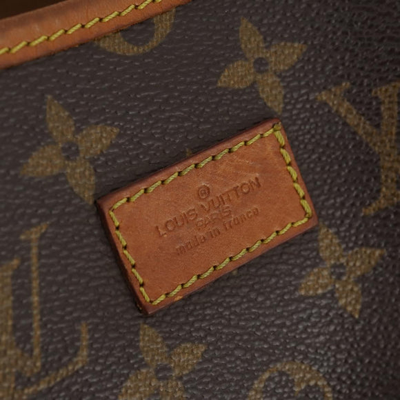 LOUIS VUITTON Monogram Saumur 35 Shoulder Bag M42254 LV Auth fm5198
