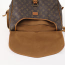 LOUIS VUITTON Monogram Saumur 35 Shoulder Bag M42254 LV Auth fm5198-23