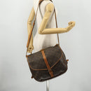 LOUIS VUITTON Monogram Saumur 35 Shoulder Bag M42254 LV Auth fm5198-28