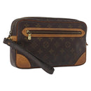 LOUIS VUITTON Monogram Marly Dragonne GM Clutch Bag M51825 LV Auth fm5202-1