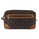 LOUIS VUITTON Monogram Marly Dragonne GM Clutch Bag M51825 LV Auth fm5202-2
