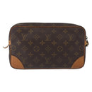 LOUIS VUITTON Monogram Marly Dragonne GM Clutch Bag M51825 LV Auth fm5202-3