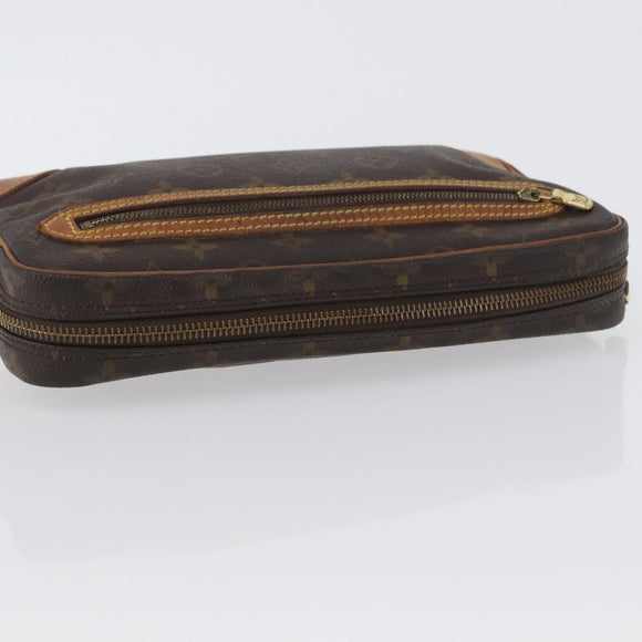 LOUIS VUITTON Monogram Marly Dragonne GM Clutch Bag M51825 LV Auth fm5202