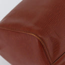 LOUIS VUITTON Epi Speedy 35 Handtas Bruin Kenia M42993 LV Auth fm5204-15