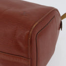 LOUIS VUITTON Epi Speedy 35 Handtas Bruin Kenia M42993 LV Auth fm5204-16