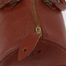 LOUIS VUITTON Epi Speedy 35 Handtas Bruin Kenia M42993 LV Auth fm5204-10