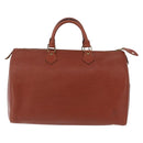 LOUIS VUITTON Epi Speedy 35 Handtas Bruin Kenia M42993 LV Auth fm5204-13